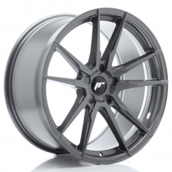 JR Wheels JR21 20x9 ET20-35 5H BLANK Hyper Gray