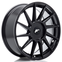 JR Wheels JR22 17x7 ET20-40 BLANK Glossy Black