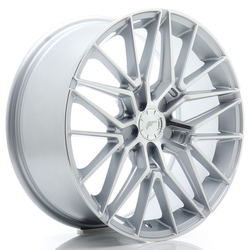 JR Wheels JR38 18x8 ET20-45 5H BLANK Silver Machined Face