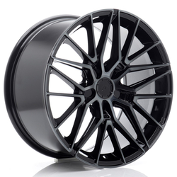 JR Wheels JR38 18x9 ET20-45 5H BLANK Black Machined w/Tinted Face