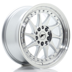 JR Wheels JR26 17x8 ET35 4x100/114 Silver Machined Face