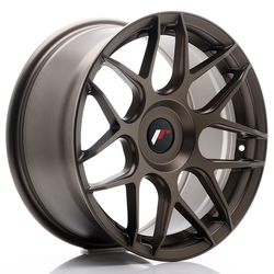 JR Wheels JR18 17x8 ET35 BLANK Matt Bronze